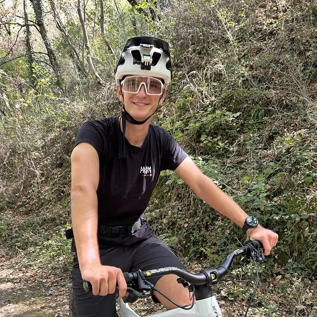 Axel, testeur matériel pour le blog VTT Two Bros Riding