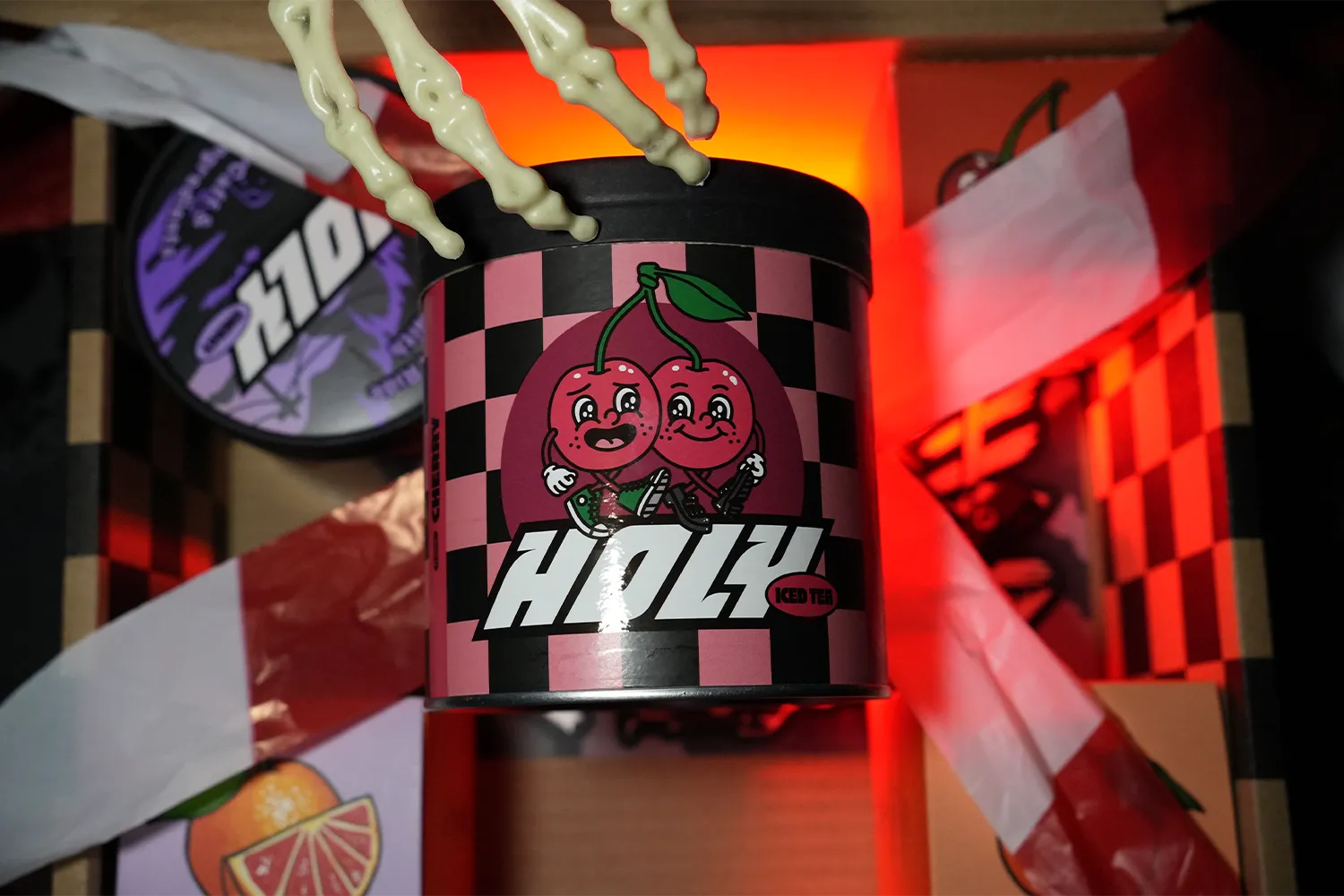 Nouveau pot Holy Iced Tea Cherry pour la collection Holy Halloween.